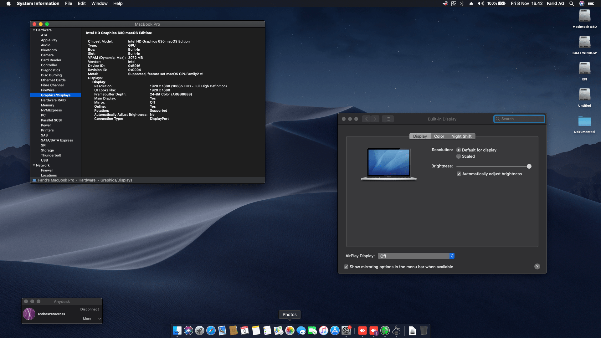 MSI GL62M 7REX [KabyLake   Intel HD 630   I2C] 6
